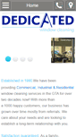 Mobile Screenshot of dedicatedwindowcleaning.com
